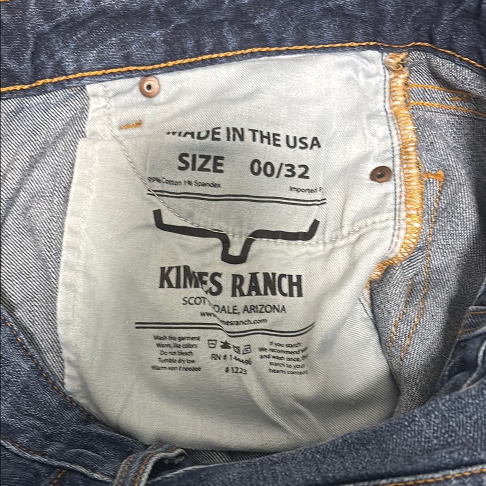 Kimes Ranch Women's Dark Blue Boot Cut Jeans - Picture 3 of 3